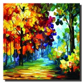 Tranh in Canvas sơn dầu